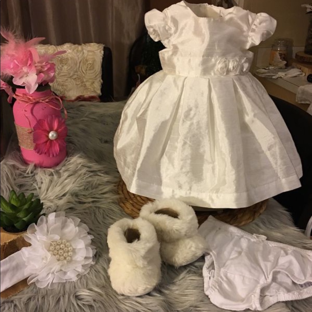 Baby girl dress set